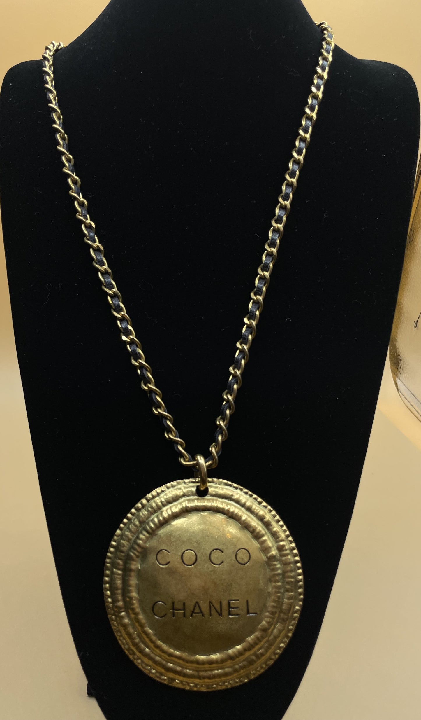 Vintage Chanel Grande Icon COCO Chanel Medallion